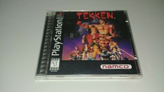 Tekken Black Label Variant Rare (sony Playstation 1,  1995)