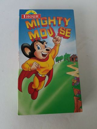 Mighty Mouse Rare Kids Klassics Vhs 1940s 1950s Vintage Cartoons