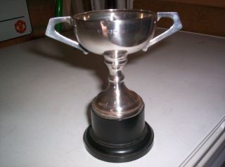 Vintage Silver Golf Trophy 1937