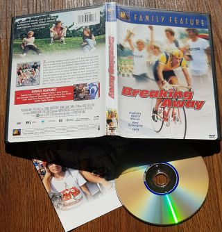 /338\ Breaking Away Dvd From Fox Rare & Oop Out Of Print (dennis Quaid,  Yates)