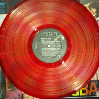 Abba Aniversario Los 10 Años De Very Rare El Salvador Dicesa Red Vinyl Lp Wax 81