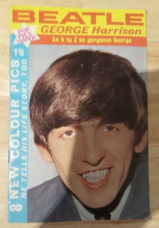 Rare 1964 The Beatles Beatle George Harrison Pop Pics