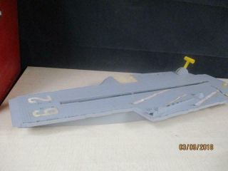 Rare Vintage Flying Aces Airplane Aircraft Carrier 62 Mattel 1975,  Incomplete