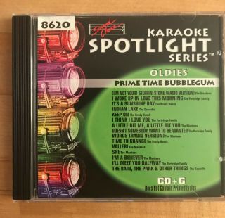 Sound Choice Karaoke Sc8620 Prime Time Bubblegum - Rare