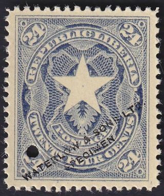 Liberia 24c Rare Waterlow & Sons Specimen Overprint Archival Proof - K1158