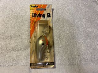 Bagley Diving B2 Old Fishing Lure 8