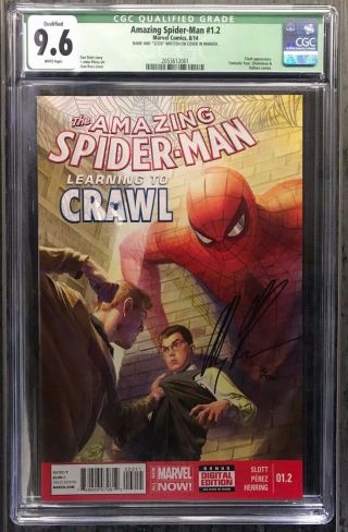 Rare Spider - Man 1.  2 Cgc 9.  6 2 Of Only 330 Signed By Alex Ross With