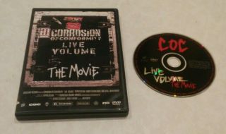 Corrosion Of Conformity - Live Volume The Movie (dvd,  2001) Rare Oop Region 1 Us