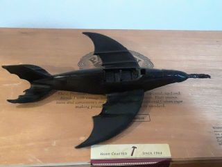 1966 Ideal JLA & Batman Playset Rare Bat Plane 3