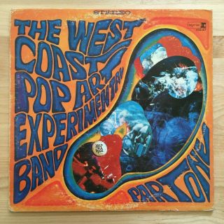 The West Coast Pop Art Experimental Band - S/t - Rare Canada Psych Lp Reprise