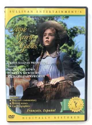 Anne Of Green Gables {dvd 2002} Megan Follows Oop Rare 1985 Miniseries Vgc