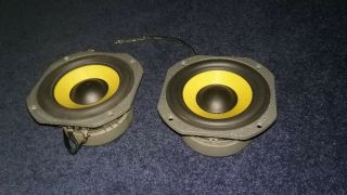 1 Pr Focal 13ks 5 Inch Subwoofer Rare Hard To Find Audiophile Speaker Car Audio