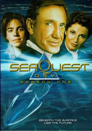 Seaquest Dsv Dvd - Season One Rare Oop Roy Scheider Jonathon Brandis