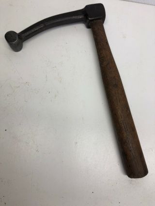 Vintage Fairmount Auto Body Hammer Rare No.  155 Old School Rat Rot Tools