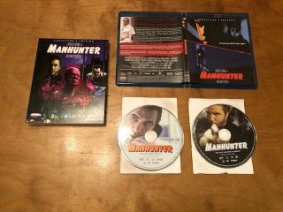 Manhunter Blu Ray Scream Factory Rare Slipcover Collector 