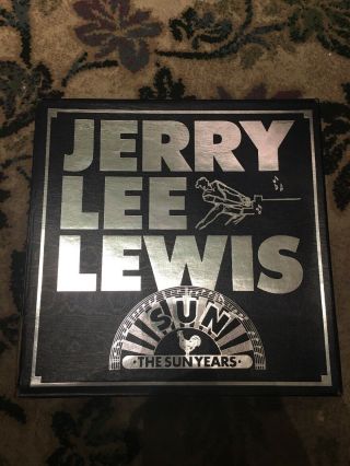 Jerry Lee Lewis The Sun Years,  Sun 102,  12 Vinyl Lp Record Box Set Rare Import