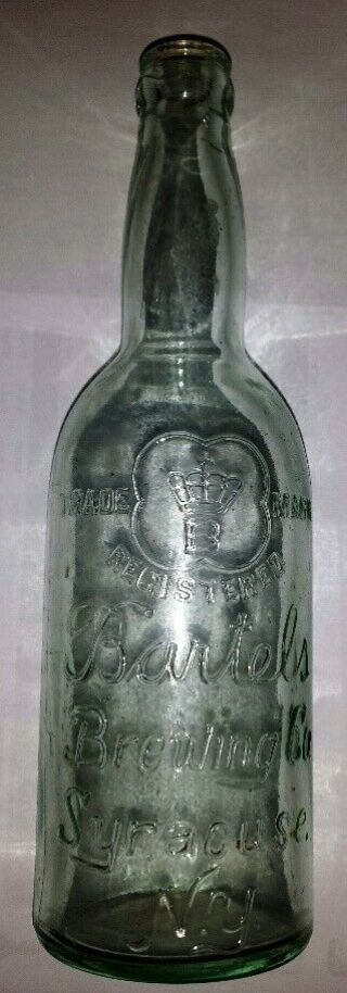 Bartels Brewing Company.  Syracuse,  Ny Antique Beer Bottle Nbbg