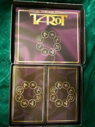 Mage: The Ascension TAROT Cards Full Deck Rare OOP 2