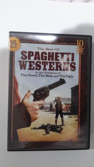 Best Of Spaghetti Westerns 10 Dvd Pre - Owned Good Cond.  Tmg Rare Oop