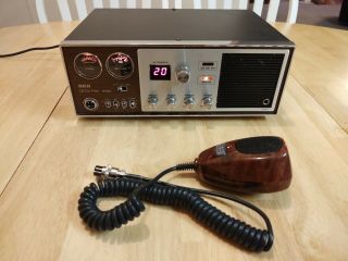 Rare Vintage Rca Co - Pilot 14t303 40 Channel Cb Radio Base Station Amplified Mic
