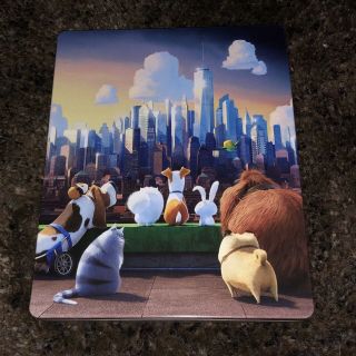 Secret Life Of Pets Limited Edition Steelbook Blu Ray Like Rare Oop Exclusiv
