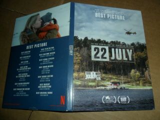 22 July Fyc Award Consideration Norway Terror Rare Netflix Feature Promo Package
