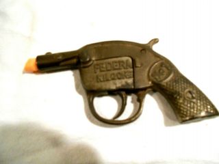 Vintage Kilgore 1 Antique Cast Iron Toy Cap Pistol 5 1/2 "