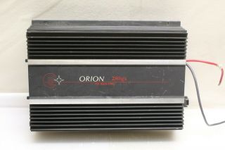 Old School Orion Moon And Stars 280GX 2 Channel Amplifier W/ 200 CRX,  RARE,  USA 3