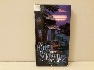 The House That Screamed Hellgate 2 (vhs,  Brain Damage 2001) Rare/oop Horror