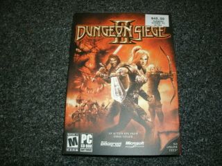 Rare Dungeon Siege 2 Ii Pc Rpg Microsoft