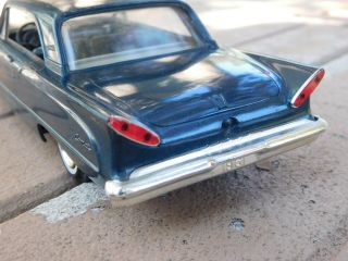 Rare 1961 Mercury 2 Door Comet Dealer Promo Car Midnight Blue Scratches On Roof