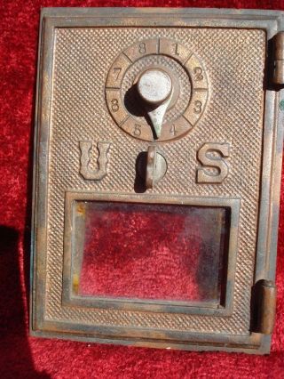 4 Us Postal Service Po Box Door Dial Combination Lock Metal From Ft.  Defiance Va