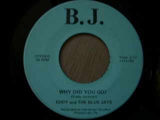 Rare Rockabilly / Teen Eddy And The Blue Jays Why Did You Go B.  J.  Nos