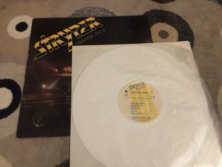 Stryper Soldiers Under Command Lp Rare White Vinyl 80s Xian Metal
