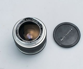 Topcon Topcor Re Auto 3.  5cm / 35mm F/2.  8 Wide Angle Lens Rare