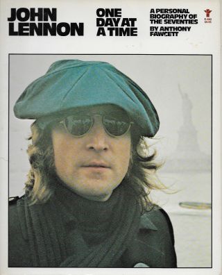 John Lennon One Day At A Time Rare Large Paperback Book From 1976 The Beatles
