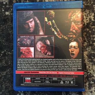 Cut - Throats Nine Blu - ray Code Red OOP Rare 2