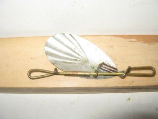 Antique G.  M.  Skinner 7 Salmon Musky Trout Trolling Spinner Fishing Lure No Hook