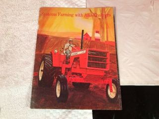 Rare 1964 Allis Chalmers Tractor Dealer Advertising Brochure