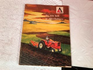 Rare 1965 Allis Chalmers Tractor Dealer Advertising Brochure