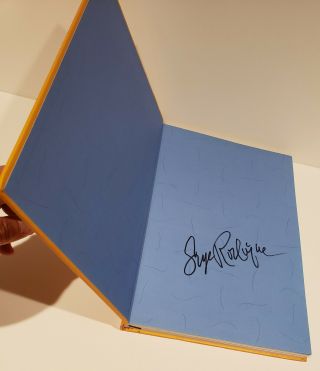 GEORGE RODRIGUE Rare 1st 1st HAND SIGNED Ltd Casebound Blue Felt BLUE DOG Cover 3