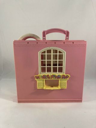 Vintage 1998 Mattel Barbie Cottage Dream Folding House