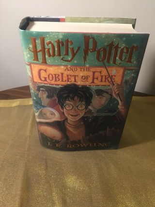 Very Rare Harry Potter And The Goblet Of Fire 1st Edition - College Fund