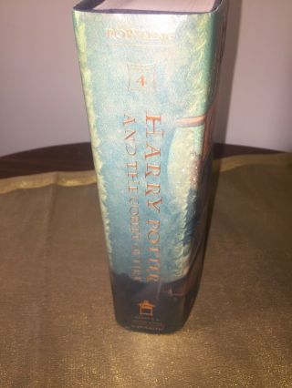 Very Rare Harry Potter and the Goblet of Fire 1st edition - College Fund 2