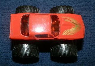 Vintage Road Champs Monster Truck Very Hard To Find Red Firebird Trans Am Rare