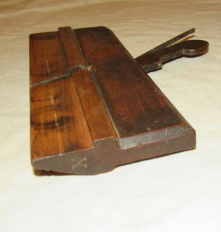 Antique Wooden Moulding Plane S.  Green Old Woodworking Tool
