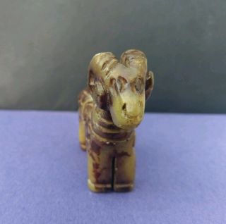 Old Chinese Hand Carved Jade Sheep