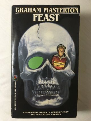 Feast By Graham Masterton Rare Oop 1st Printing 1988 Paperback Pinnacle Horror