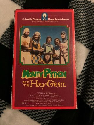 Monty Python And The Holy Grail - Beta Betamax Rare (1982,  Columbia) Not Vhs