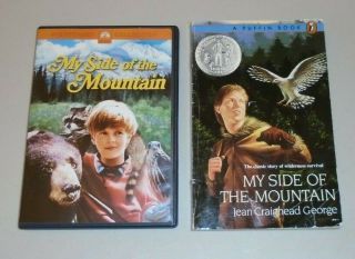 My Side Of The Mountain Book & Dvd Teddy Eccles Theodore Bikel Rare Oop 1969